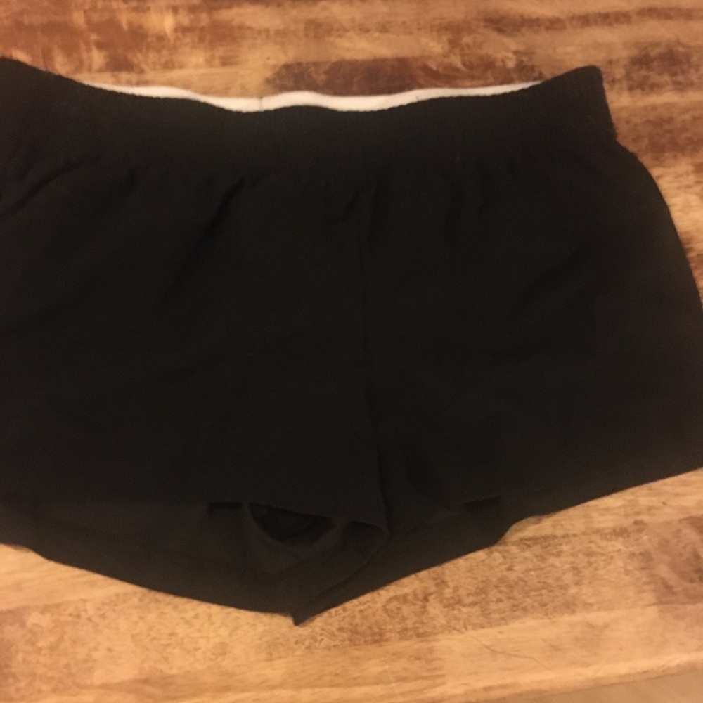 nobo black soft shorts never worn